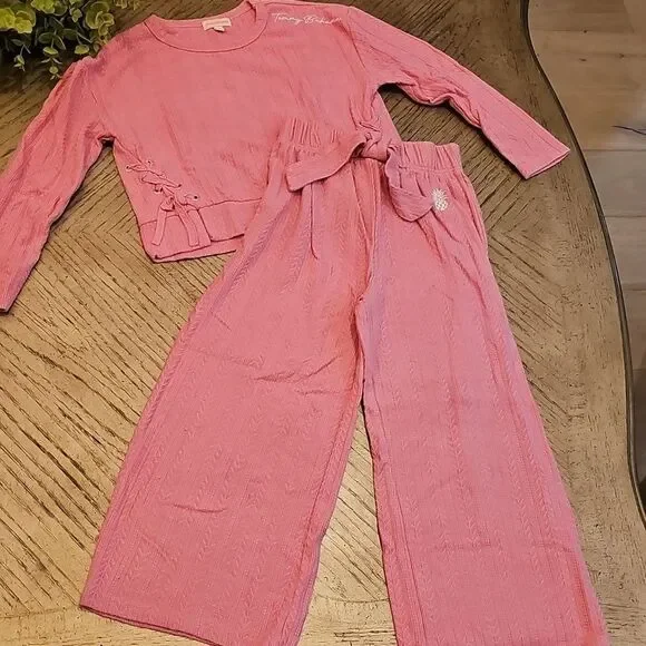 Pink Long Sleeve Top and Pants Set Size 6X Tommy Bahama - Picture 12 of 12